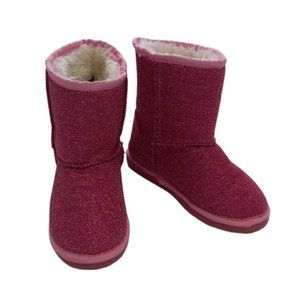 New Dawgs Frost Aussie Style Pink Glitter Boots